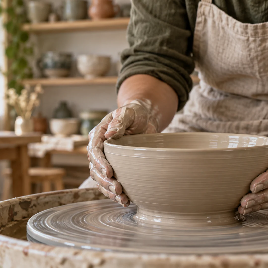 North Glass Studio ceramics campaign