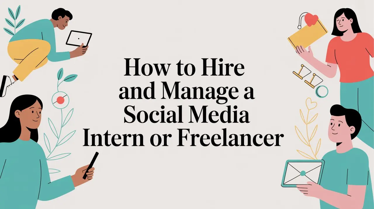 How to Hire and Manage a Social Media Intern or Freelancer