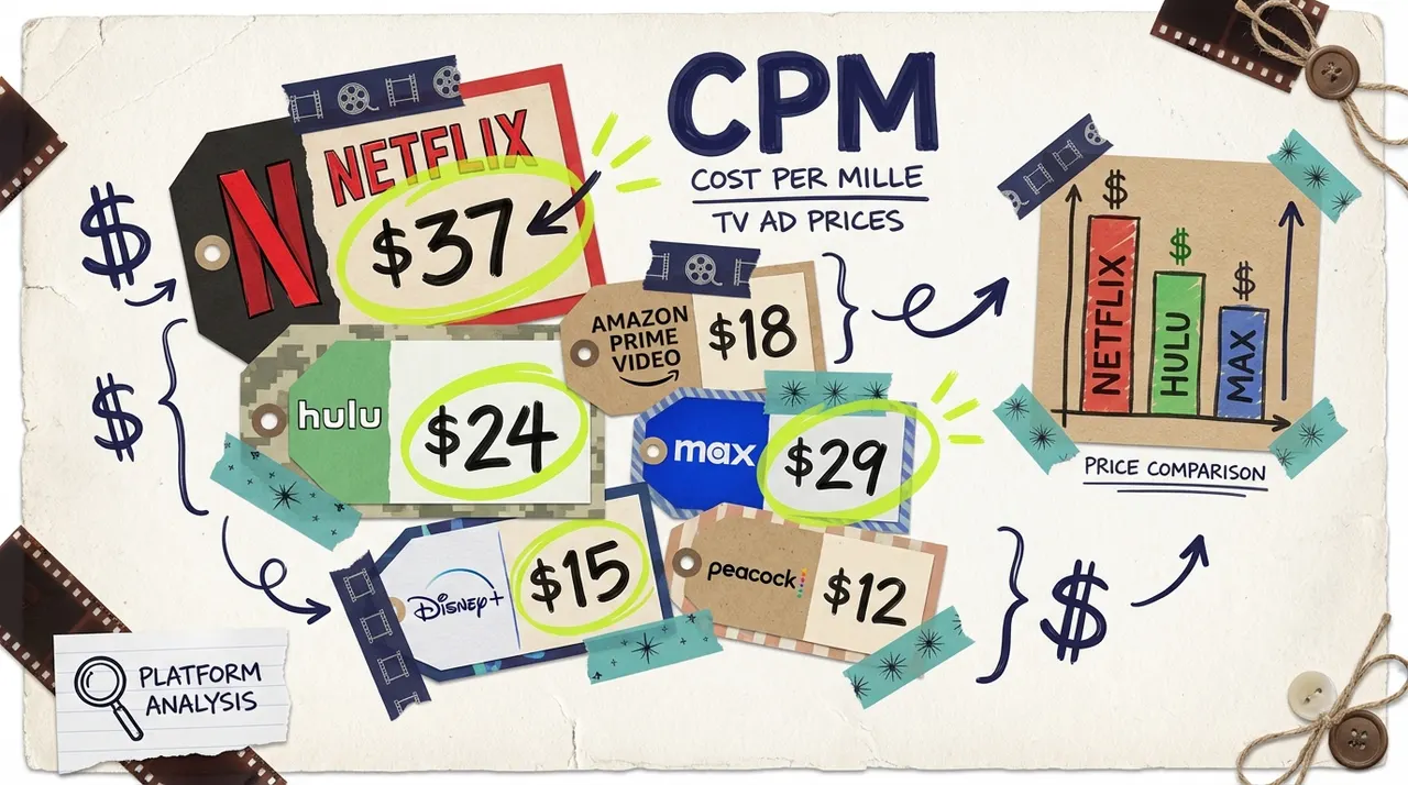 TV Advertising CPM by Platform - Hero