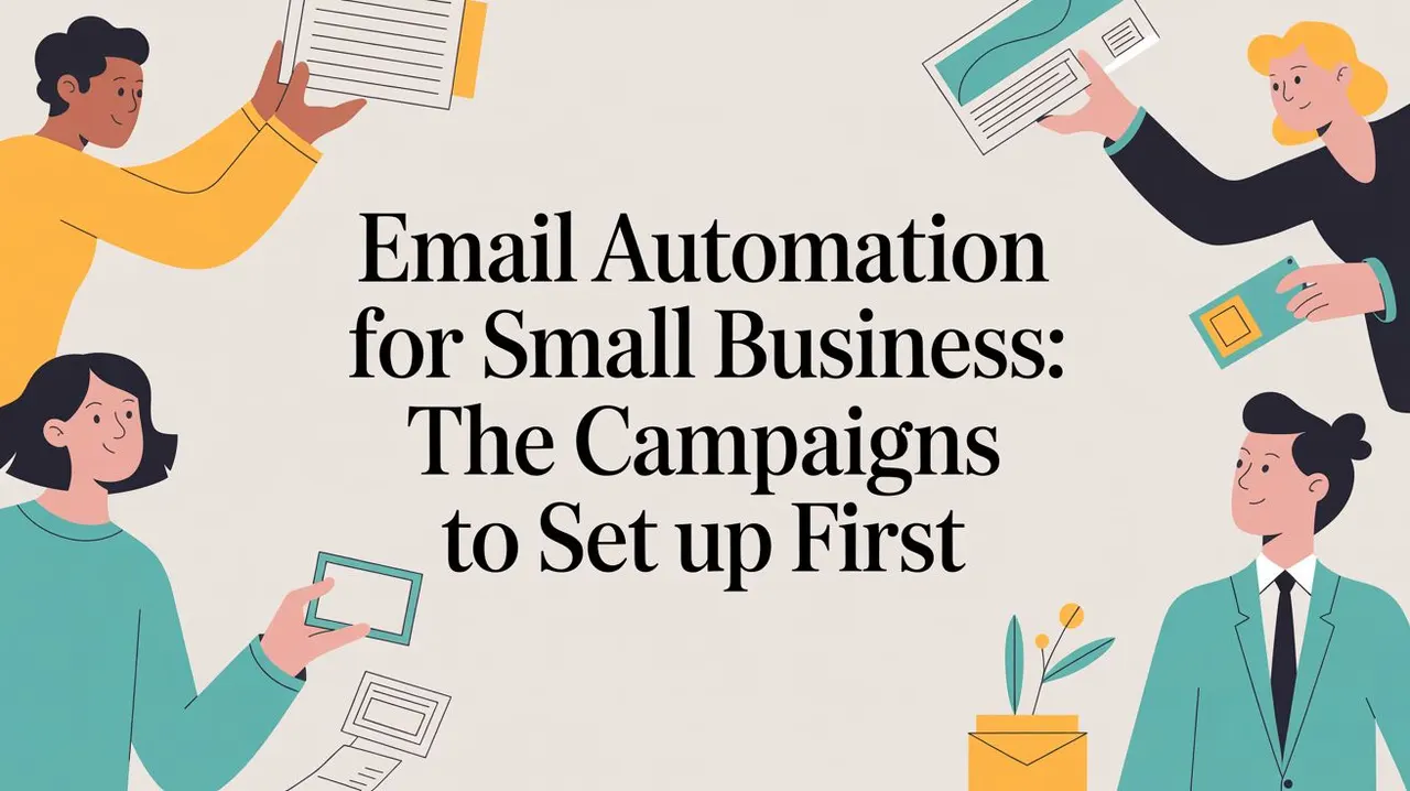 Email Automation for Small Business: The Campaigns to Set Up First