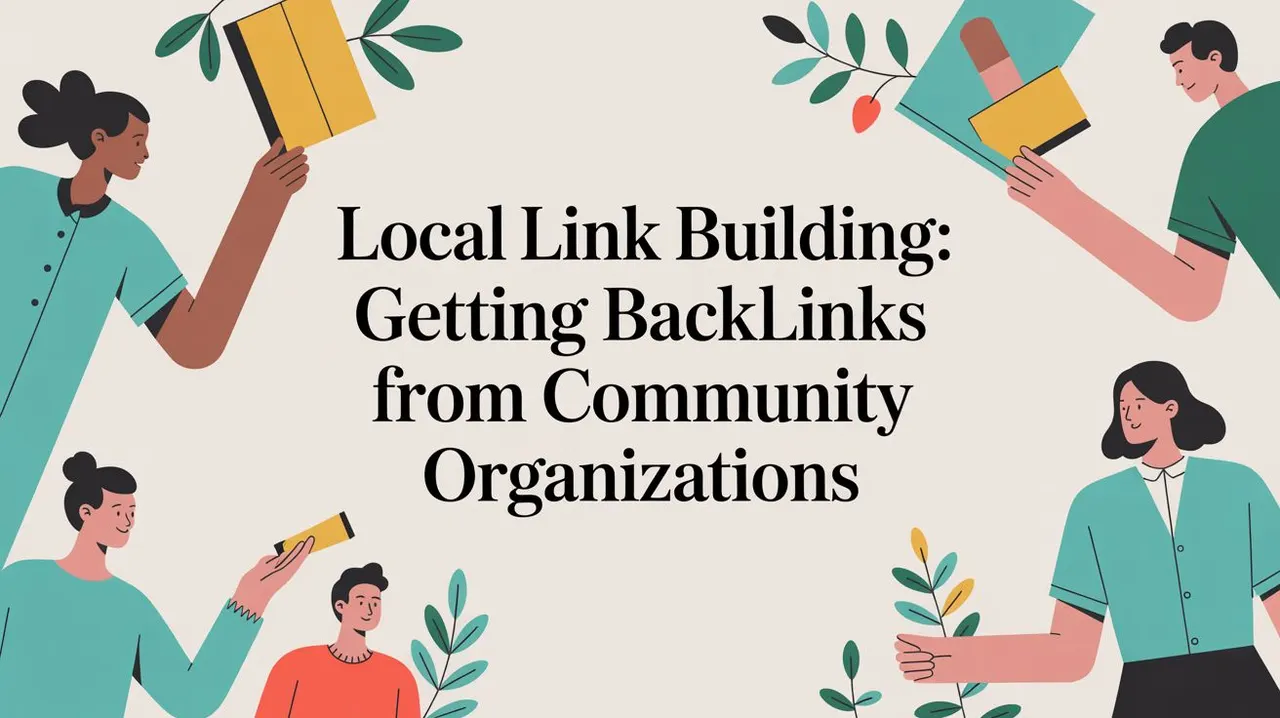 Local Link Building: Getting Backlinks from Community Organizations