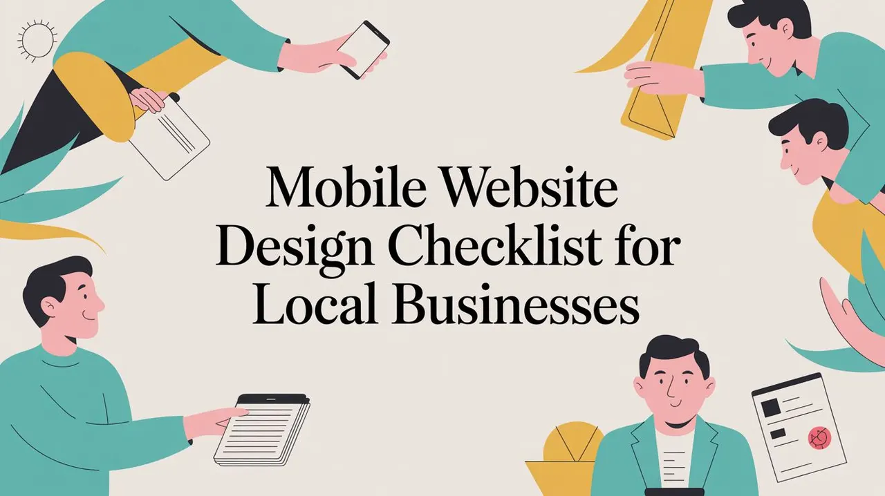 Mobile Website Design Checklist for Local Businesses