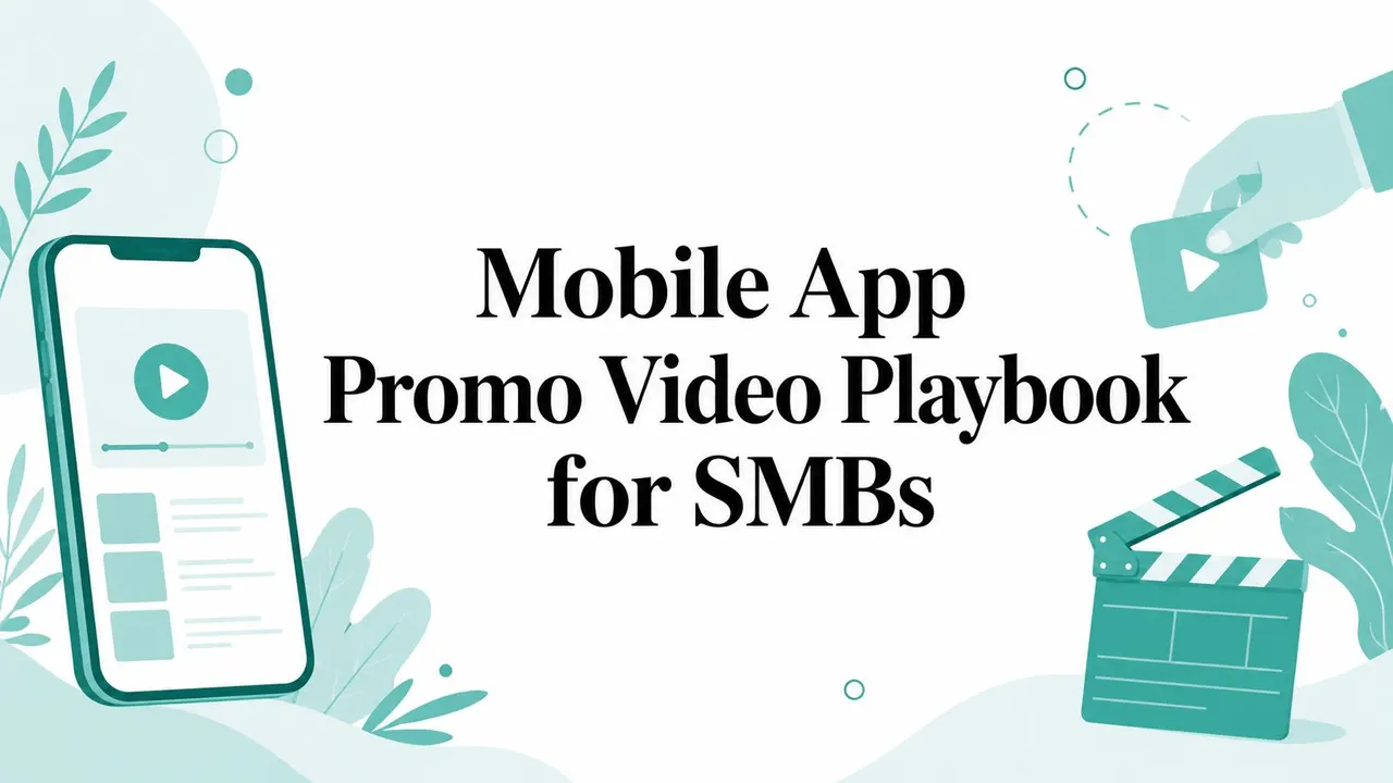 Mobile App Promo Video Playbook for SMBs