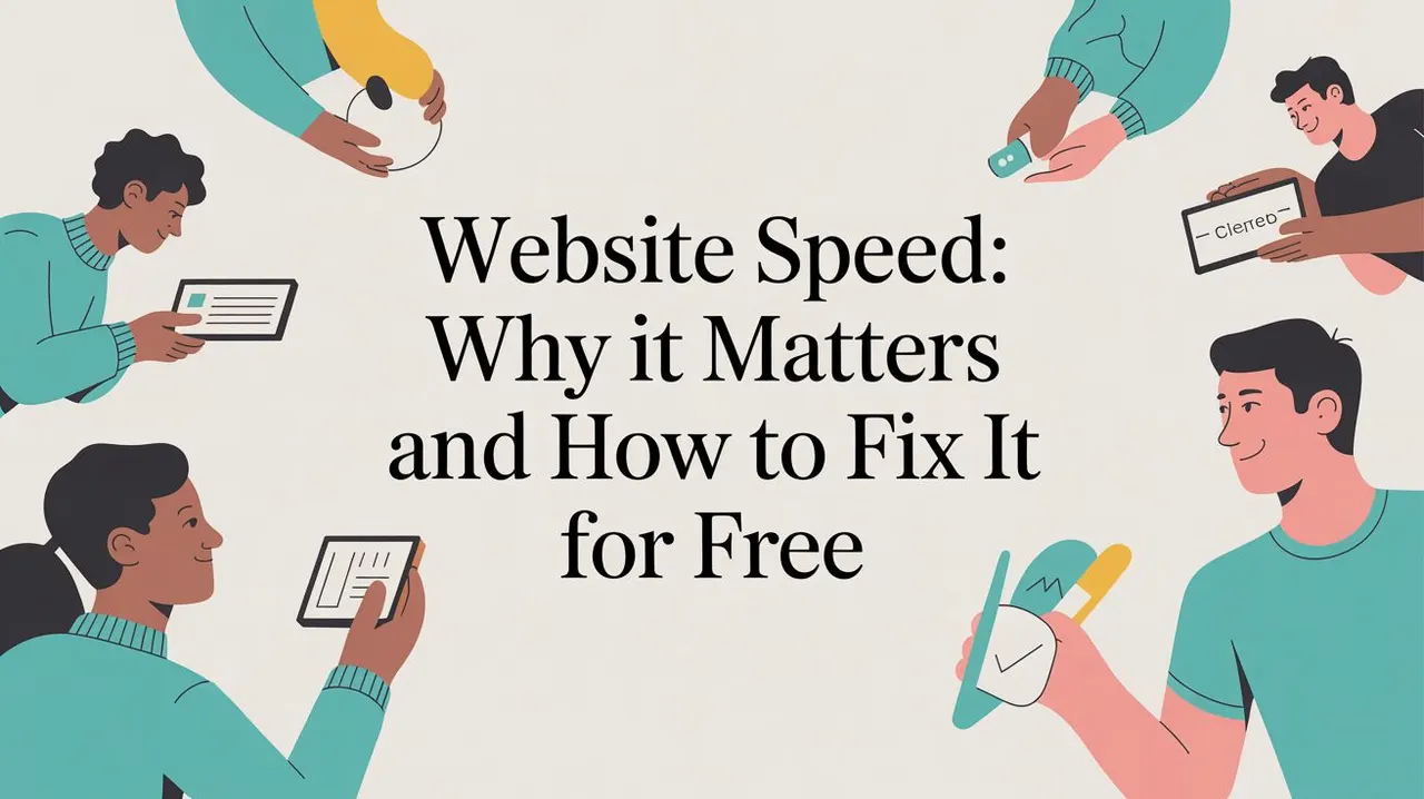 Website Speed: Why It Matters and How to Fix It for Free