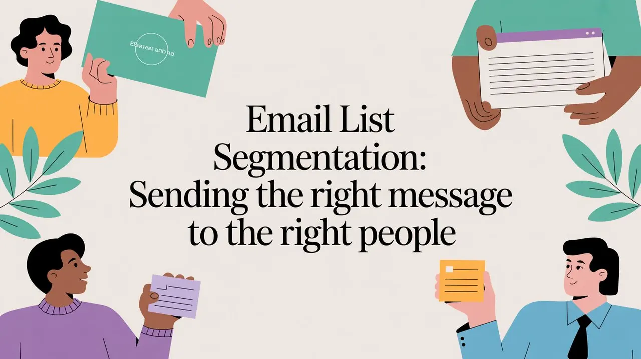 Email List Segmentation: Sending the Right Message to the Right People