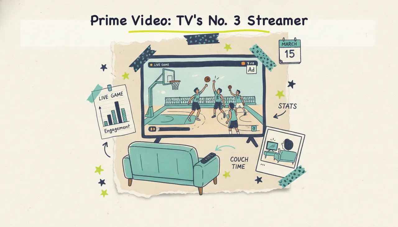 What is Amazon Prime Video's share of TV viewing? (Q2 2026) - Hero