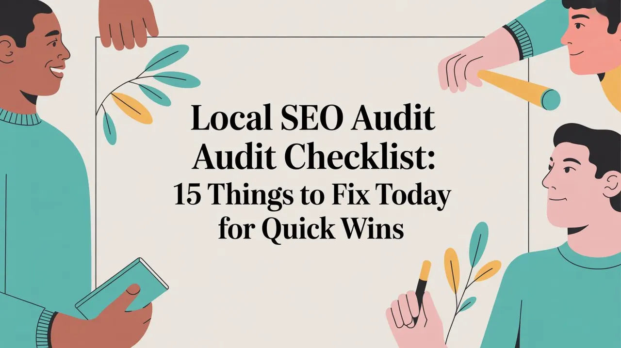 Local SEO Audit Checklist: 15 Things to Fix Today for Quick Wins