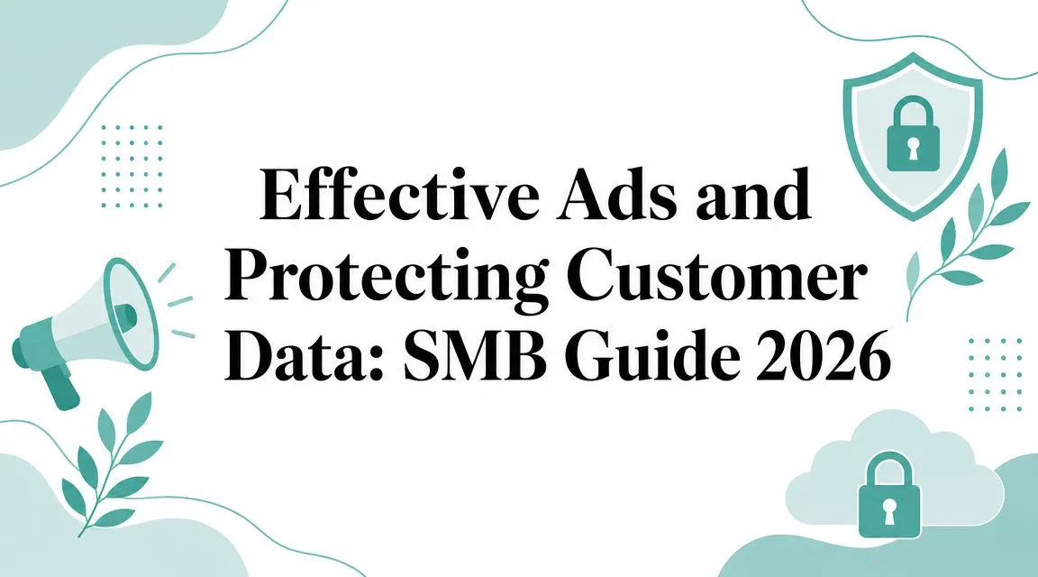Effective Ads and Protecting Customer Data: SMB Guide 2026