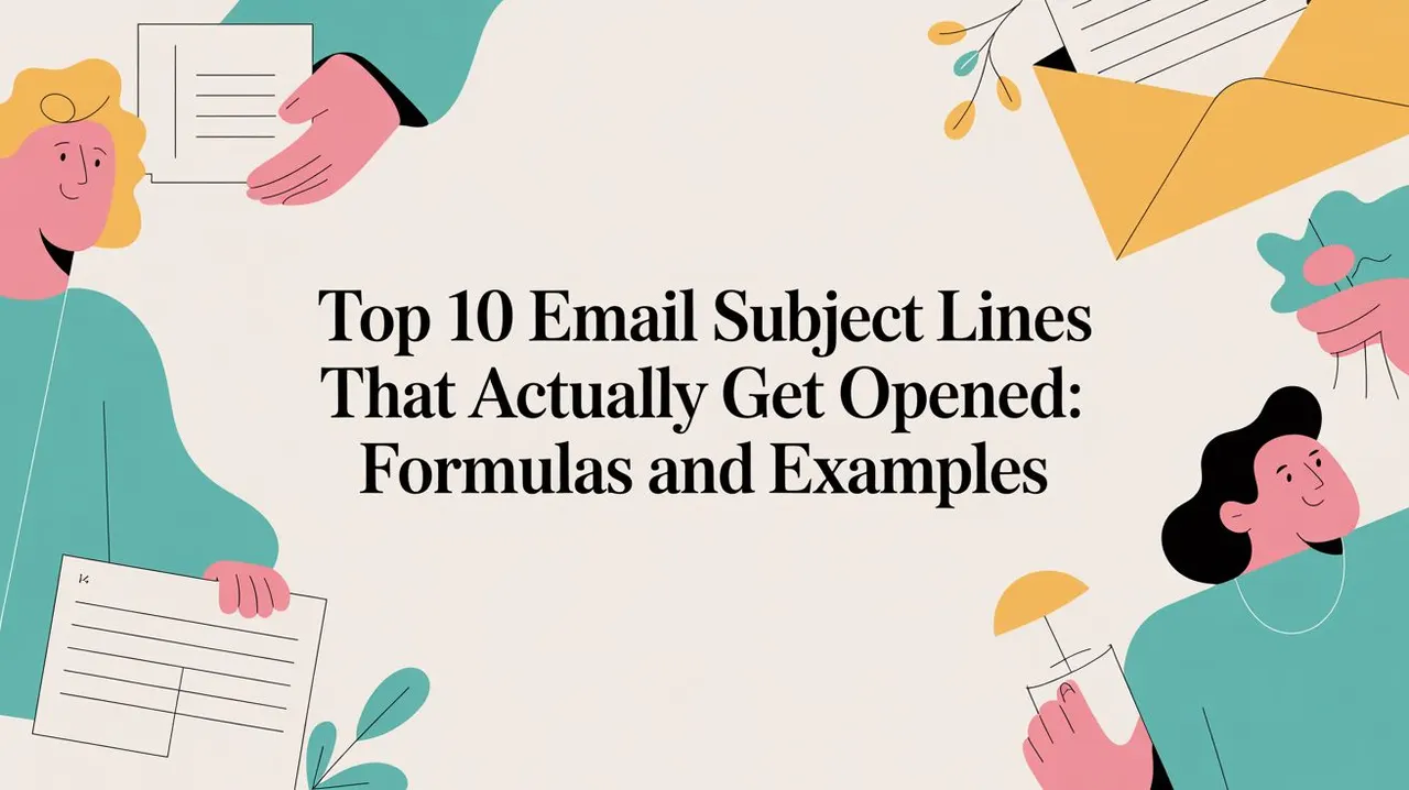 Top 10 Email Subject Lines That Get Opened: Formulas and Examples