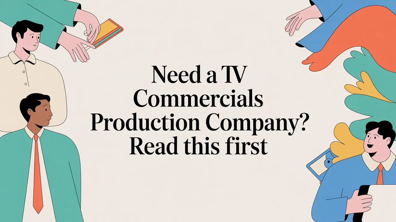 How to Choose a TV Commercial Production Company