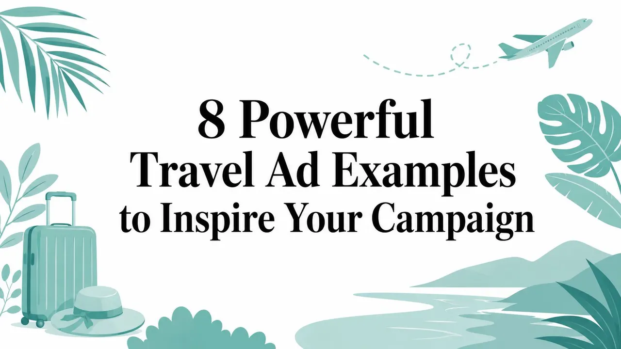 8 Powerful Travel Ad Examples to Inspire Your Campaign
