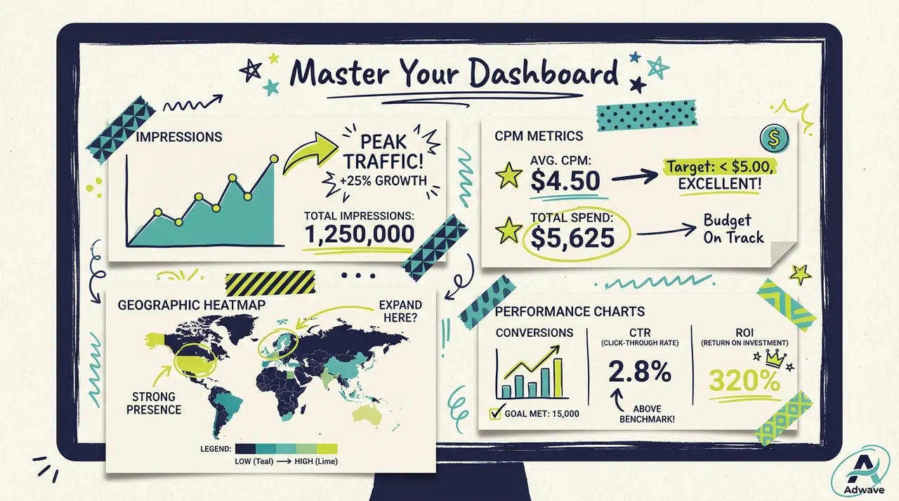 Understanding Your Adwave Campaign Dashboard and Analytics - Hero