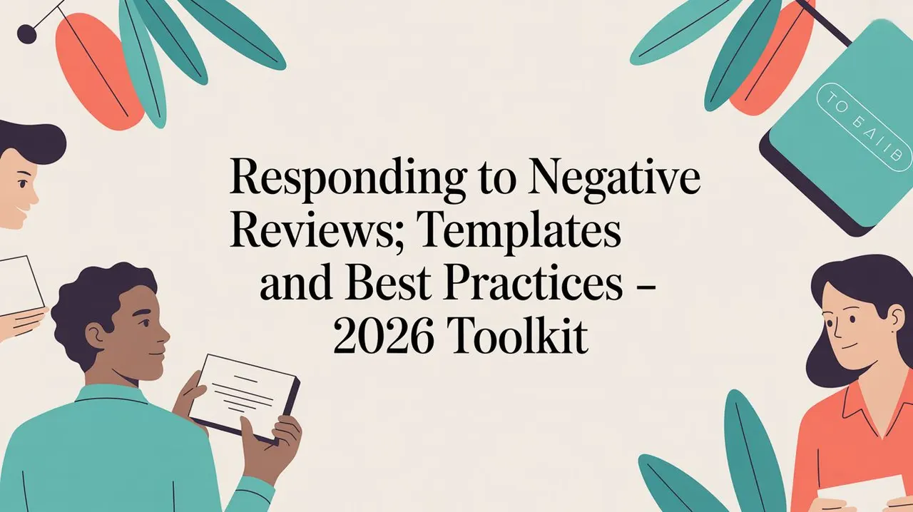 Responding to Negative Reviews: Templates and Best Practices - 2026 Toolkit