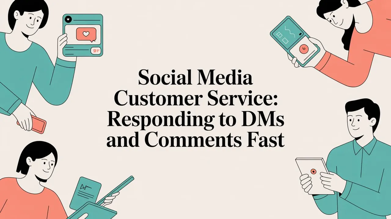 Social Media Customer Service: Responding to DMs and Comments Fast